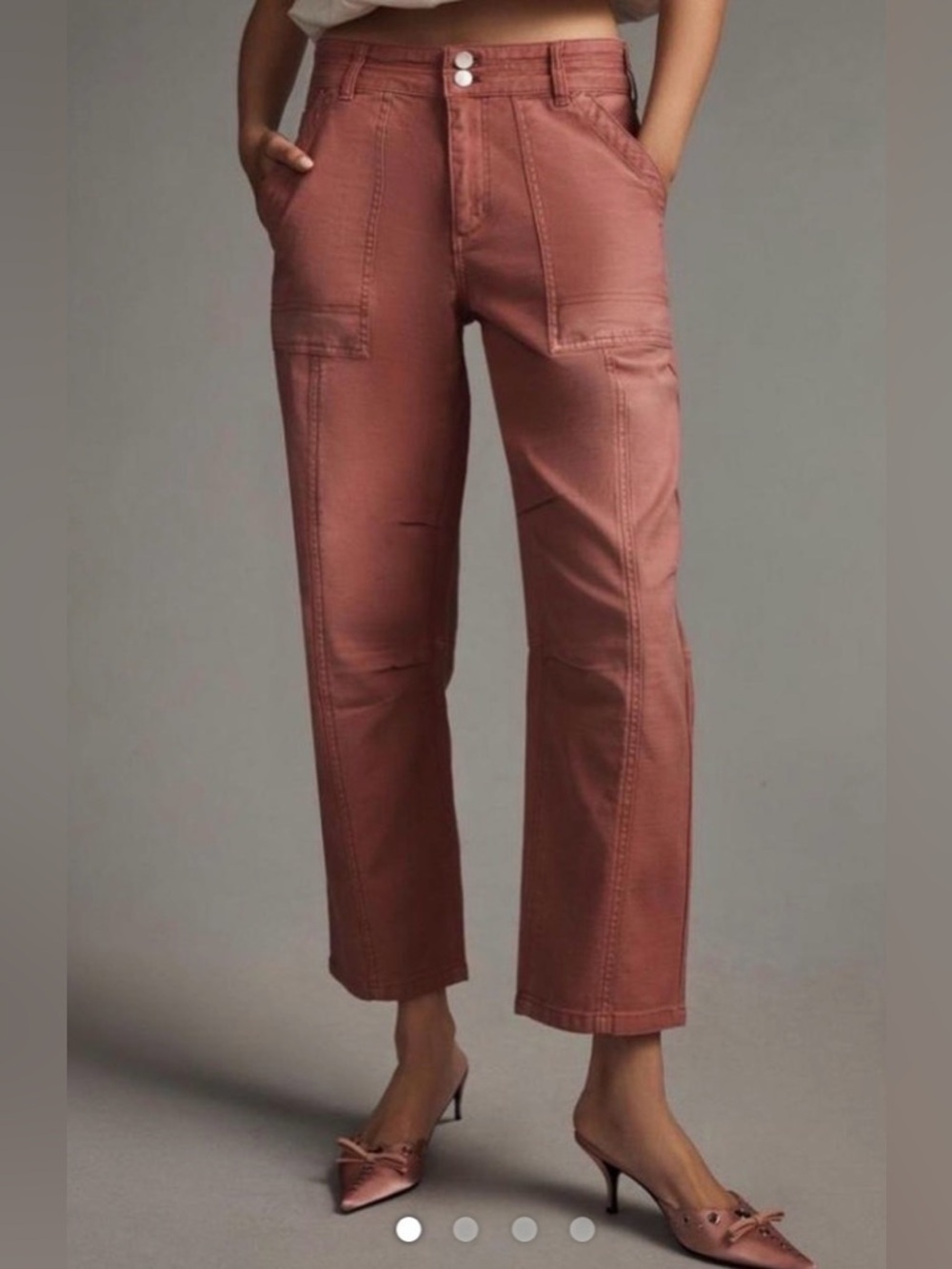 Bundle of 2 Anthropologie Pilcro cargo pants - Picture 15 of 15